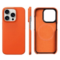 Capa Magsafe iPhone: Couro Legítimo e Proteção Premium - imagem 1