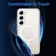 Capa JETech Magnética para Samsung Galaxy S23 5G (6.1") - MagSafe, Fosca Translúcida e Anti-Choque - imagem 4