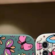 Capa Motorola G60: Silicone Macio com Lanyard Butterfly - imagem 1