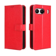 Capa OnePlus Nord 4: Couro Crazy Horse Premium - imagem 1