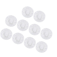 Capa Universal para Polidor de Carro 23-25cm Microfibra Branca – 10 Peças - imagem 1