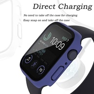 Capa Protetora Premium para Apple Watch Series 9/8/7 (41mm/45mm) - PC Fosco com Vidro Temperado Integrado - imagem 5