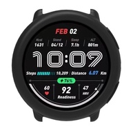 Capa Bumper Case Vazada LTimports para Amazfit Active 2 A2437 - Proteção Estilosa (Preta) - imagem 5