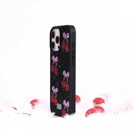 Capa iPhone Cherry Rhinestone: Estilo e Proteção! - imagem 4
