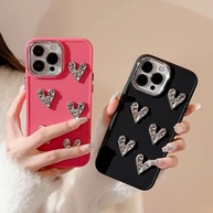 Capa iPhone Coração Luxo: Elegância e Proteção - imagem 4
