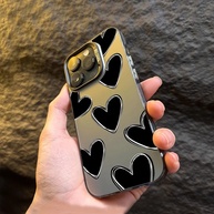 Capa iPhone Coração Prata: Luxo e Proteção! - imagem 4