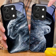 Capa Protetora OnePlus: Design Nebula e Vidro Temperado - imagem 1