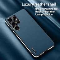 Capa Protetora Samsung: Couro, Metal e Antichoque - imagem 1