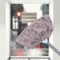 Capa de Pano de Vassoura Reutilizável Coral Veludo - Dupla Face para Limpeza Molhada e Seca - imagem 4