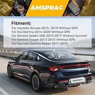 Capa Antena Shark Fin AMSPRAC para Kia Optima, Hyundai Sonata, Genesis G80/Coupe e Elantra - Design Moderno e Proteção Superior - imagem 4