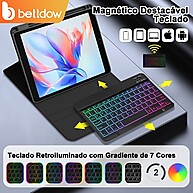 Capa Teclado iPad BETTDOW com Suporte Magnético para Apple Pencil - imagem 1