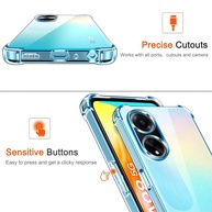 Capa Protetora Oppo: Silicone Antichoque e Transparente - imagem 4