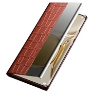 Capa Huawei P50: Couro Genuíno e Janela Visor - imagem 4