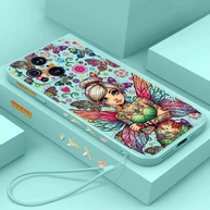 Capa Xiaomi Tinker Bell: Silicone Macio e Alça Líquida! - imagem 1