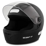 Capacete Ebf 7 Solid Preto Fosco - Segurança e Conforto para Seu Passeio - imagem 2