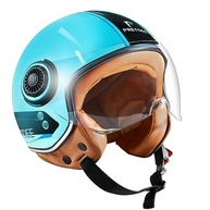 Capacete Aberto Retrô Vintage: Estilo e Segurança para Motociclistas Adultos (Aprovado DOT) - imagem 2