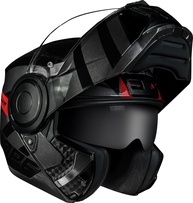 Capacete LS2 FF902 Scope Hamr Preto e Vermelho: Segurança e Estilo para Sua Pilotagem - imagem 1
