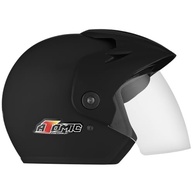Capacete Aberto Pro Tork Atomic Solid Preto Fosco - Segurança e Estilo para Sua Pilotagem - imagem 5