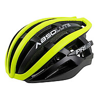 Capacete Absolute Prime Preto/Amarelo Neon M: Segurança e Estilo - imagem 1