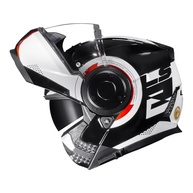 Capacete Escamoteável LS2 Scope Arch Robocop: Segurança e Estilo para Sua Pilotagem! - imagem 2