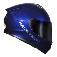 Capacete Race Tech Hit Monocolor Blue: Segurança e Estilo para Sua Aventura - imagem 3