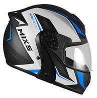 Capacete Mixs Gladiator Neo Robocop Rosa - Escamoteável e Articulado com Viseira Cristal - imagem 4