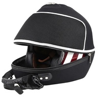 Bolsa Case Semirrígida para Capacete de Moto - Proteção e Estilo Cinza - imagem 2