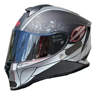 Capacete Mormaii M1 Gelo Cinza Fosco Original: Estilo e Segurança para Motociclistas - imagem 2