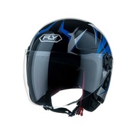 Capacete Fly Jet HG Freedom Preto/Azul - Segurança e Estilo para Sua Moto - imagem 3