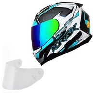 Capacete Moto Norisk Razor Speedmax Verde: Estilo e Segurança com Viseira Camaleão - imagem 2