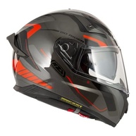 Capacete Nzi Go Rider Motion Cinza/Vermelho/Preto - Segurança e Estilo para Sua Pilotagem - imagem 4