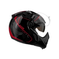 Capacete Feminino Peels Mirage Edge Vermelho: Estilo e Segurança para Sua Moto - imagem 3
