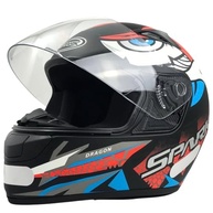 Capacete EBF Spark Dragon Preto Brilho - Segurança e Estilo para Você! - imagem 3