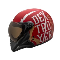 Capacete Peels F21 Burn Bordo Vinho Aberto: Estilo e Segurança para Sua Moto - imagem 1