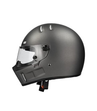 Capacete CRG Sports Integral Fibra de Vidro: Segurança e Estilo Certificados DOT (Cinza Prateado) - imagem 5