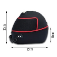 Bolsa Case Semirrígida para Capacete de Moto Vermelho - Proteção e Estilo - imagem 4
