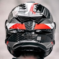 Capacete LS2 Explorer MX701 Carbon Frontier: Leveza e Segurança em Fibra de Carbono 6K - imagem 5