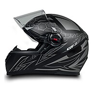 Capacete Integral GT2 Preto Fosco FW3 - Segurança e Estilo - imagem 1