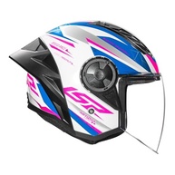 Capacete LS2 Aberto Airflow 2 OF616 Draze Rosa: Estilo, Segurança e Aerodinâmica - imagem 3