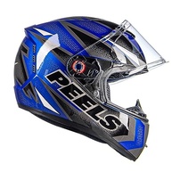 Capacete Peels Icon Fast Azul Metalizado: Segurança e Estilo para Sua Moto! - imagem 4