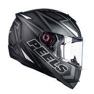 Capacete Peels Icon Fast Preto Fosco Branco: Segurança e Estilo para Sua Moto - imagem 2