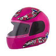Capacete Moto Feminino Rosa Floral Pro Tork - imagem 1