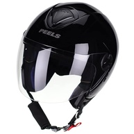 Capacete Peels Freeway New Classic Preto: Estilo, Segurança e Conforto para Sua Moto - imagem 1