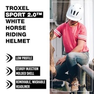 Capacete Troxel Pink Sport 2.0: Conforto e Segurança para sua Aventura Equestre - imagem 3