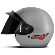 Capacete Aberto Pro Tork Liberty 3 Solid Prata - Segurança e Estilo para Você! - imagem 1