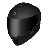 Capacete Race Tech Hit Esportivo: Segurança e Estilo Monocolor Preto Fosco - imagem 4
