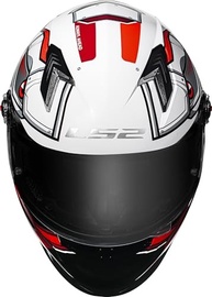 Capacete LS2 FF358 Xdron Preto e Vermelho - Segurança e Estilo para Sua Pilotagem - imagem 4