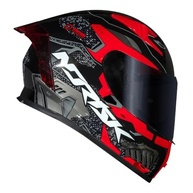 Capacete Norisk Flow Robot Vermelho Masculino: Estilo, Segurança e Conforto + Viseira Extra - imagem 3