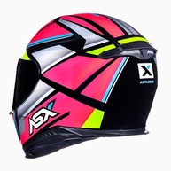 Capacete Feminino ASX Eagle Explorer Rosa: Segurança e Estilo para Sua Moto! - imagem 3