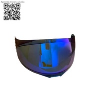 Viseira Race Tech Sector Blue Iridium: Proteção e Estilo para Seu Capacete - imagem 3